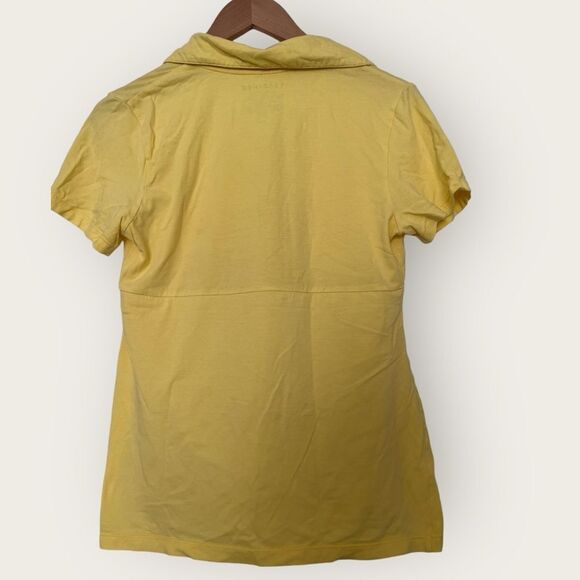 Teez Her Yellow super grip polo shirt size Medium - Picture 4 of 6